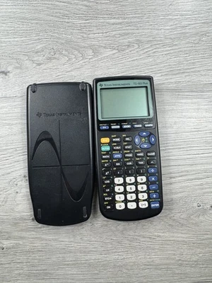 Texas Instruments TI-83 Plus Graphing Calculator Black - Image 1 of 4