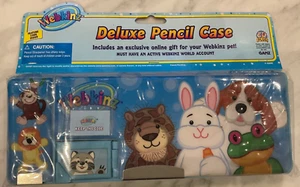 WEBKINZ DELUXE PENCIL CASE w/ pencil sharpener NWT New wIth code - Picture 1 of 3