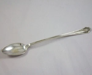 Antique Fairfield Silverplate Iced Tea Spoon Alpha c. 1915 - Picture 1 of 9