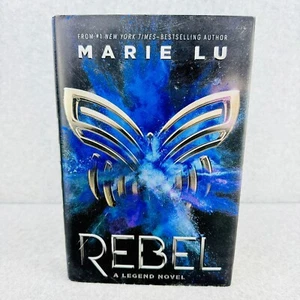 REBEL by Marie Lu A Legend Novel Hardback Book YA Dystopian Fiction - Imagen 1 de 8