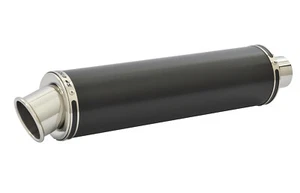 Yamaha YZF R6 Auspuff SP Engineering Satin Black rund Big Bore XL 1998-2002 - Bild 1 von 9