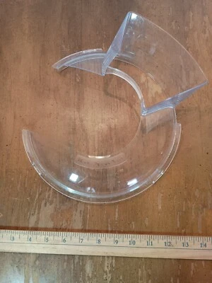 KitchenAid Stand Mixer Pour Shield Splash Guard Clear Bowl Lid Cover 8 3/4” Rim - Image 1 of 4