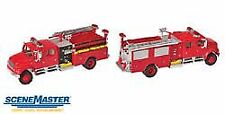 11841 Walthers SceneMaster International 4900 Crew CAB Fire Engine
