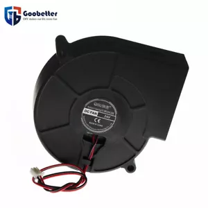 9733 Turbo Blower 9cm Centrifugal Fan 12V/5V/24V for High-Pressure Cooling Appli - Picture 1 of 5