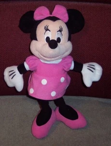 Just Play Disney Minnie Mouse 11" Plush Stuffed Animal Toy GUC - Picture 1 of 1