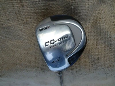 Nitro CG-ONE Fire Forged 10.5° Driver ⛳ Graphite Mid-Firm LEFT HAND 44" - Image 1 of 4