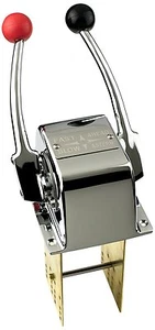 Control de motor Pactrade Marine doble palanca hecho de latón cromado para barco - Imagen 1 de 8