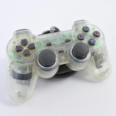 PS1 Analog Controller DUALSHOCK Crystal SCPH-1200 Playstation Japan 1450 - Image 1 of 4