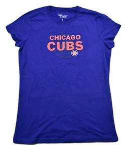 GIII By Carl Banks Womens MLB Chicago Cubs Baseball Shirt New L - Picture 1 of 1