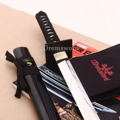 30" 1095 High Carbon Steel Ninjato Japanese Ninja Sword Samurai Chokutō Sharp - Image 1 of 4