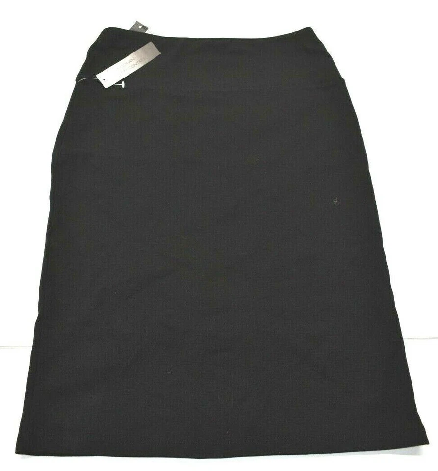 NUEVO CON ETIQUETAS Falda Athena Marie Para Mujer Pequeña Control Abdomen Elástica Abertura Frontal Negra Foto 1 de 4