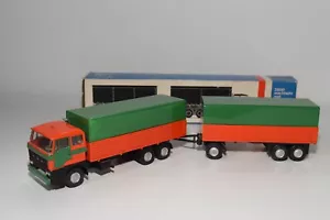 A82 1:50 LION CAR TOYS CAMION DAF 2800 CON RIMORCHIO PUBBLICITÀ PROMO ECC. SC... - Foto 1 di 16