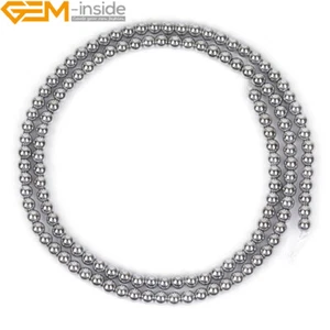 Assorted Gemstones Round Tiny Small Spacer Beads Jewelry Making 15" 2mm 3mm 4mm - Picture 1 of 222