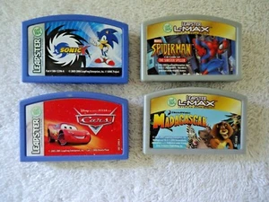 Konvolut 4 Leapster Spiele Info lesen und alle Bilder für Titel usw. ansehen   - Bild 1 von 4