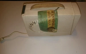 Vintage 1966 Manning Bowman Asciugacapelli Morbido Portatile TESTATO FUNZIONA RARO - Foto 1 di 12