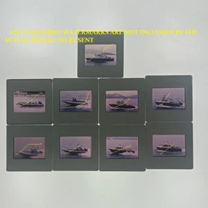 Royal Hong Kong Police RHKP Marine Patrol Boats 9pc Photograph Slides Pre 1997 - Picture 1 of 14