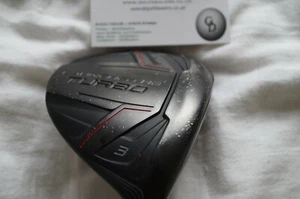 Cleveland Launcher HB Turbo 3 Wood - Stiff Flex - Free Shipping To UK - Picture 1 of 12