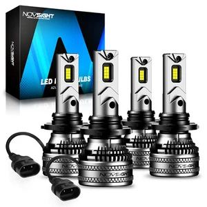 9005 9006 Kit Faros LED Combo Bombillas 6500K Alto Bajo Haz Súper Blanco Brillante - Imagen 1 de 10