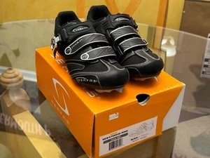 Serfas Podium Black Road Cycling Shoes Mens US 9 euro 42 - Picture 1 of 6