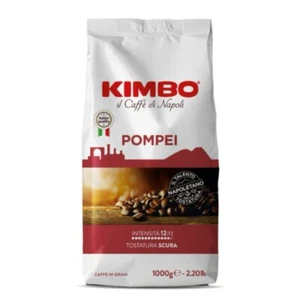 6 KG Caffè in Grani KIMBO Miscela POMPEI le meraviglie del gusto BUSTE DA 1 KG - Imagen 1 de 2