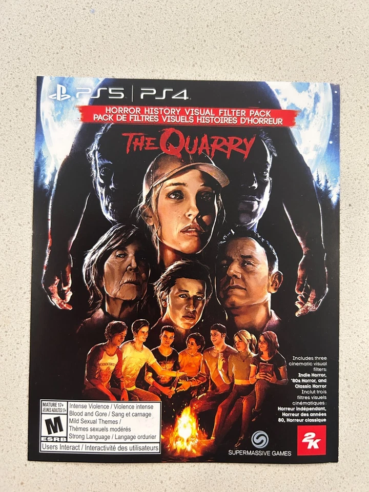 Карьер ужасов истории визуальный пакет - Playstation 5 4 PS5 PS4 DLC дополнение - Изображение 1 из 1