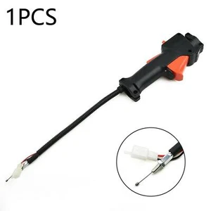 Throttle Cable Handle Trigger ON/OFF Switch For Brush Cutter Mower Spare Parts - Picture 1 of 12