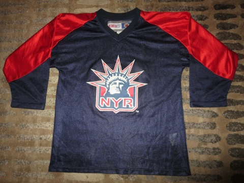 Eric Lindros #88 New York Rangers CCM Hockey NHL Jersey Youth XL 18-20 Cover