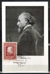 1948-Wien-Carte Postale 1°Jour - Art - Amerling friedrich -Autriche - C.15 - Foto 1 di 2