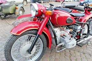 Dnepr K-750, Mw 750, Ural M72  neval cossack Holder for the front Number Plate - Picture 1 of 11