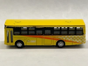 Modern City Commuter Transit Bus Yellow N-Scale Fast Shipping - Picture 1 of 6