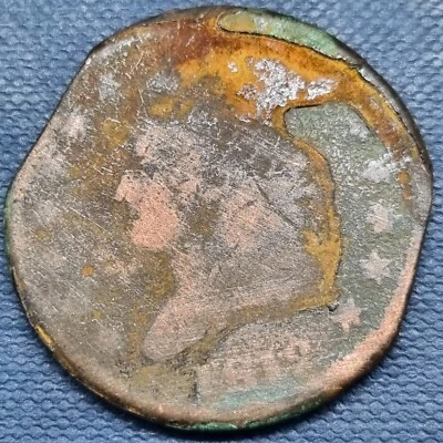 1812 Classic Head Large Cent 1c Circulated Details #67263 - Image 1 of 2