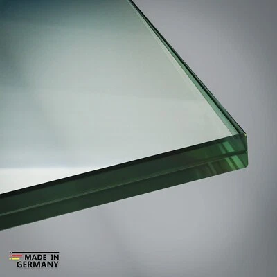GLASWERK-TANHAS VSG Verbundsicherheitsglas 8mm Klar Glasplatte für Terrasse Balkon Geländer