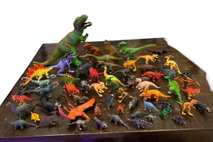61 Dinosaur Figures Lot: Schleich, Boley, Unbranded & Toysmith Epic Collection! - Picture 1 of 17