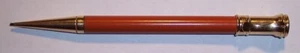 1920's Orange Lady's Parker Duofold Mechanical Pencil - Rare Spoon Clip - Picture 1 of 2