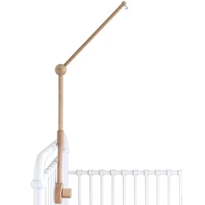 Crib Mobile Arm,Wooden Baby Mobile Hanger for Crib,Mobile Holder,31 inch - Picture 1 of 8