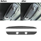 For Ford Fiesta 2011-15 Carbon Fiber Interior Front Overhead Light Cover Trim