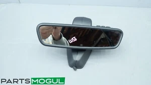 2010-2015 Jaguar XJ XJL XF REAR VIEW MIRROR W/ GARAGE DOOR OPENER OEM - Picture 1 of 9