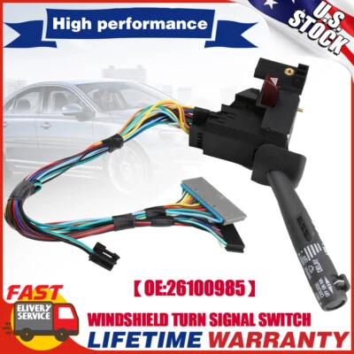 COMBINAÇÃO DE LIMPADOR DE SETA INTERRUPTOR MULTIFUNCIONAL PARA CHEVY SILVERADO 26100985 - Imagem 1 de 4