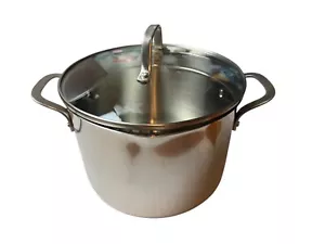 New CALPHALON Classic Stainless Steel 6 Qt Stockpot Free Fast Shipping! - Picture 1 of 4