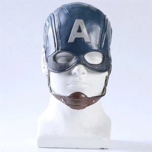 Cosplay Captain America Mask Infinity War Steven Halloween Helmet Props - Picture 1 of 5