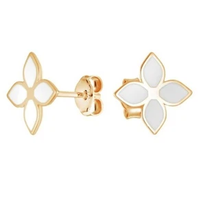 OHRHÄNGER OHRSTECKER OHRRINGE OHRSCHMUCK Echt Silber 925 Blume - Bild 1 von 3
