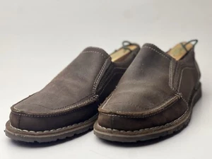 SKECHERS 63841 Relaxed Fit Memory Foam Slip On Casual Shoes Men's Size 9 - Picture 1 of 7