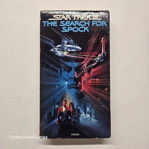 Star Trek III, The Search For Spock (VHS, 1984) - Imagen 1 de 3