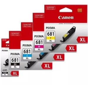 Canon Genuine PGI-680/CLI-681 Ink Set TR7560/TR8560/TS6160/TS8160/TS9160 - Picture 1 of 1