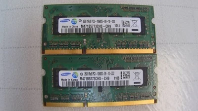 Memory Samsung 10600S 2GB Laptop PC RAM DDR3 1RX8 M471B5773CHS-CH9 (B1) - Image 1 of 2