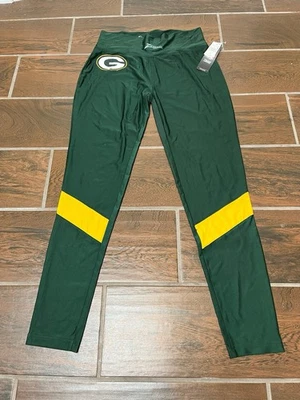 NUEVO CON ETIQUETAS Majestic Green Bay Packers Mujer’s Leggings Talla XL Verde Dorado Foto 1 de 4