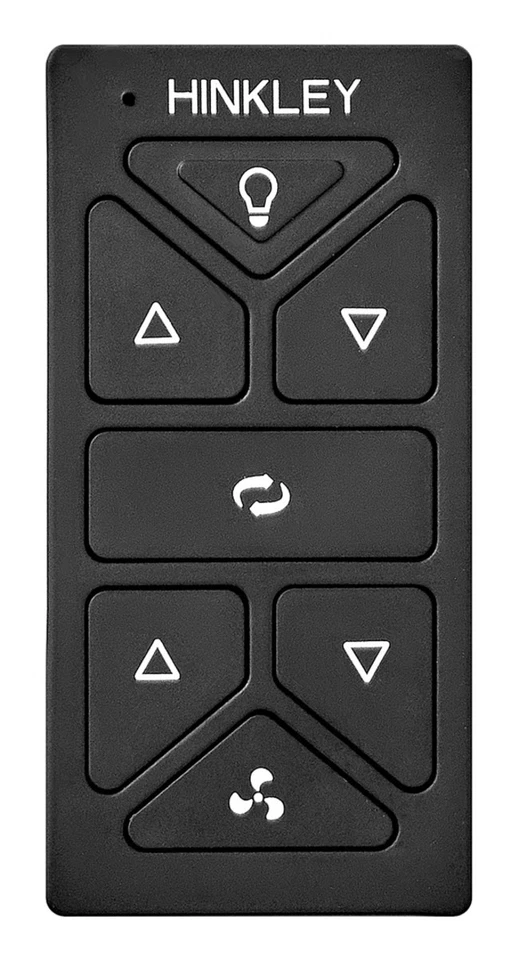 Ventilador de techo todo en uno de inversión Hinkley Lighting 980014F-R Hiro - negro Foto 1 de 1