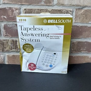 BellSouth Tapeless Tapeless Answering System 1516 Tapefree 10 Number Speed Dial Nowy - Zdjęcie 1 z 10