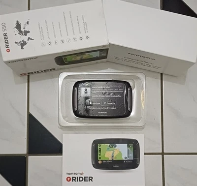 TomTom Rider 550 Motorrad World Navi Wi-Fi® Lifetime Traffic & Radar - Bild 1 von 4