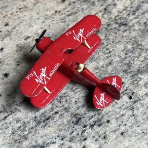 1979 Matchbox Virgin Atlantic rot BI-Flugzeug Spielzeugflugzeug guter Zustand. - Bild 1 von 8